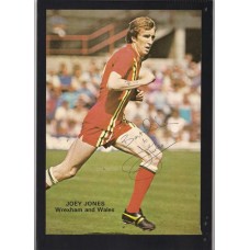 Autograph of Joey Jones the Wales footballer. 